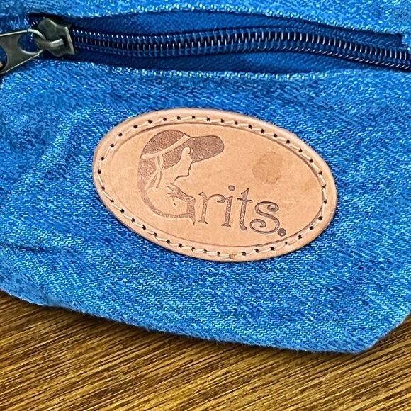 GRITS - Girls Raised in the South Denim Fanny Pack... - Picture 7 of 8